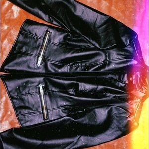 Black Leather Jacket !!